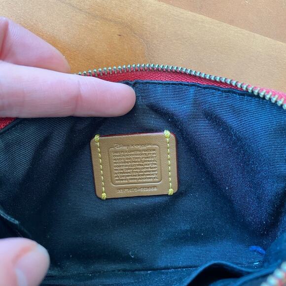 Authentic Coach x Disney Leather Wristlet - Picture 6 of 10